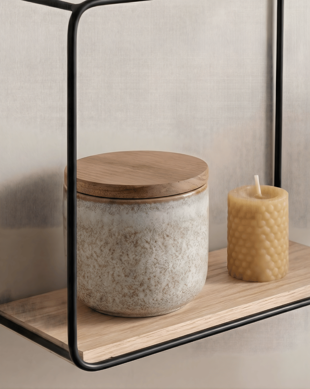 Wandplanken 3-Delig – Wandrek van Metaal & Houtfineer | - Maison Roze
