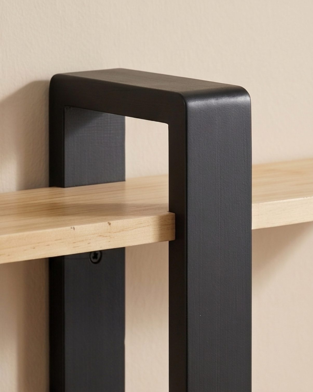 Wandplank Hout – Organisch Design | Bamboe Wandplank Minimalistisch | - Maison Roze