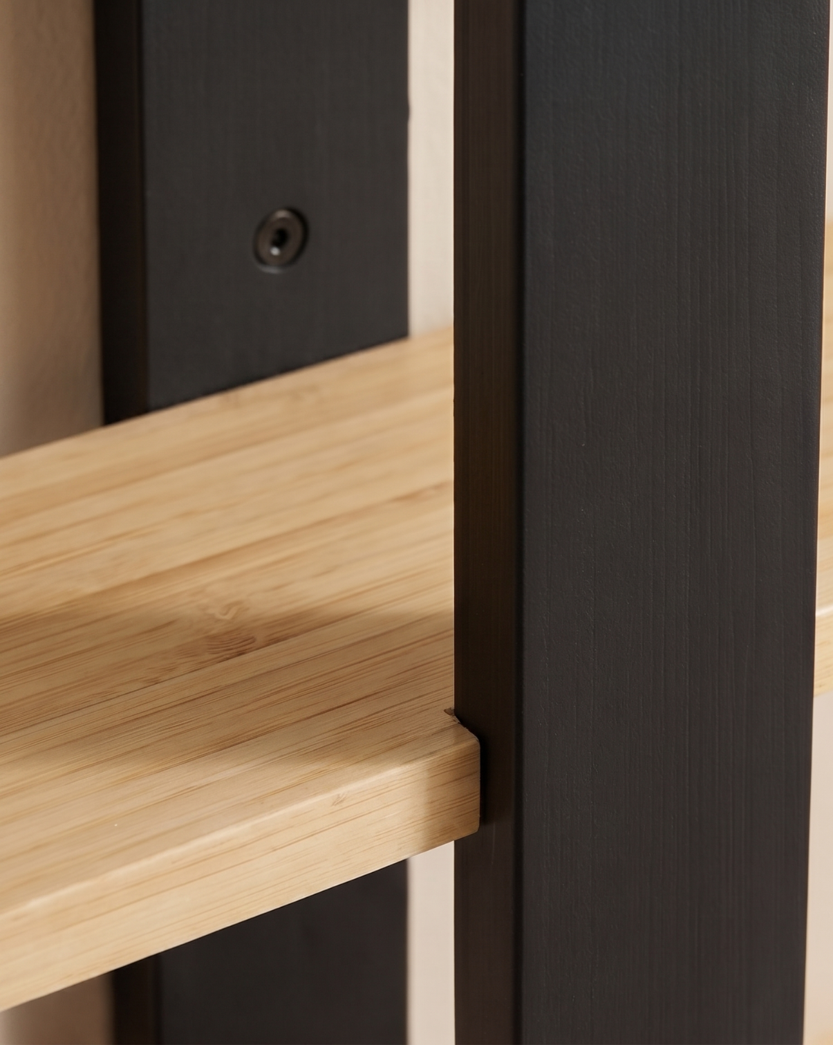 Wandplank Hout – Organisch Design | Bamboe Wandplank Minimalistisch | - Maison Roze