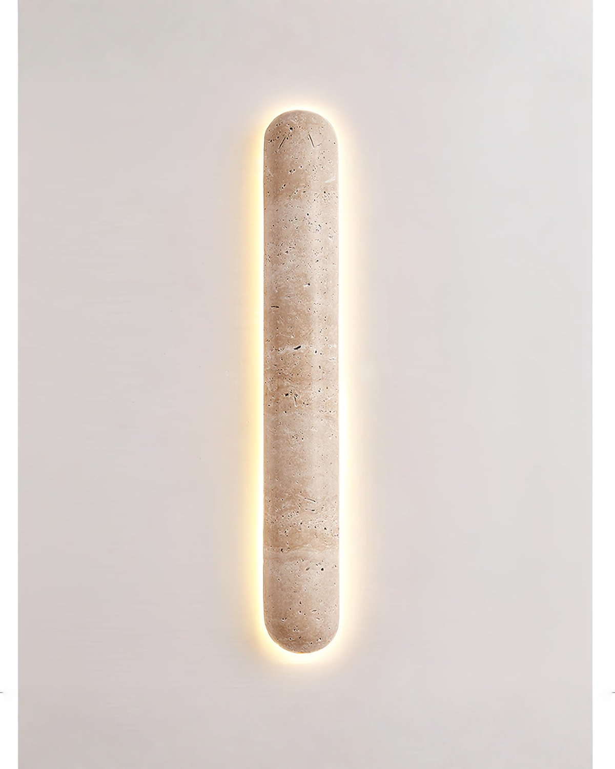 Liora - Pilvormige travertin wandlamp | - Maison Roze