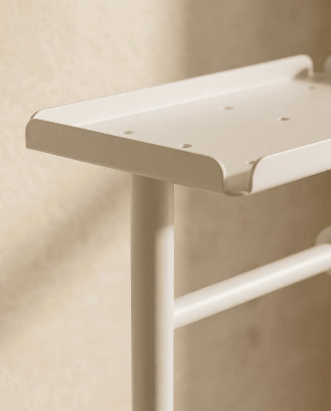 Toiletrolhouder Vrijstaand met Wc-borstel en Wc-rol Opslag Toiletrolbutler | - Maison Roze
