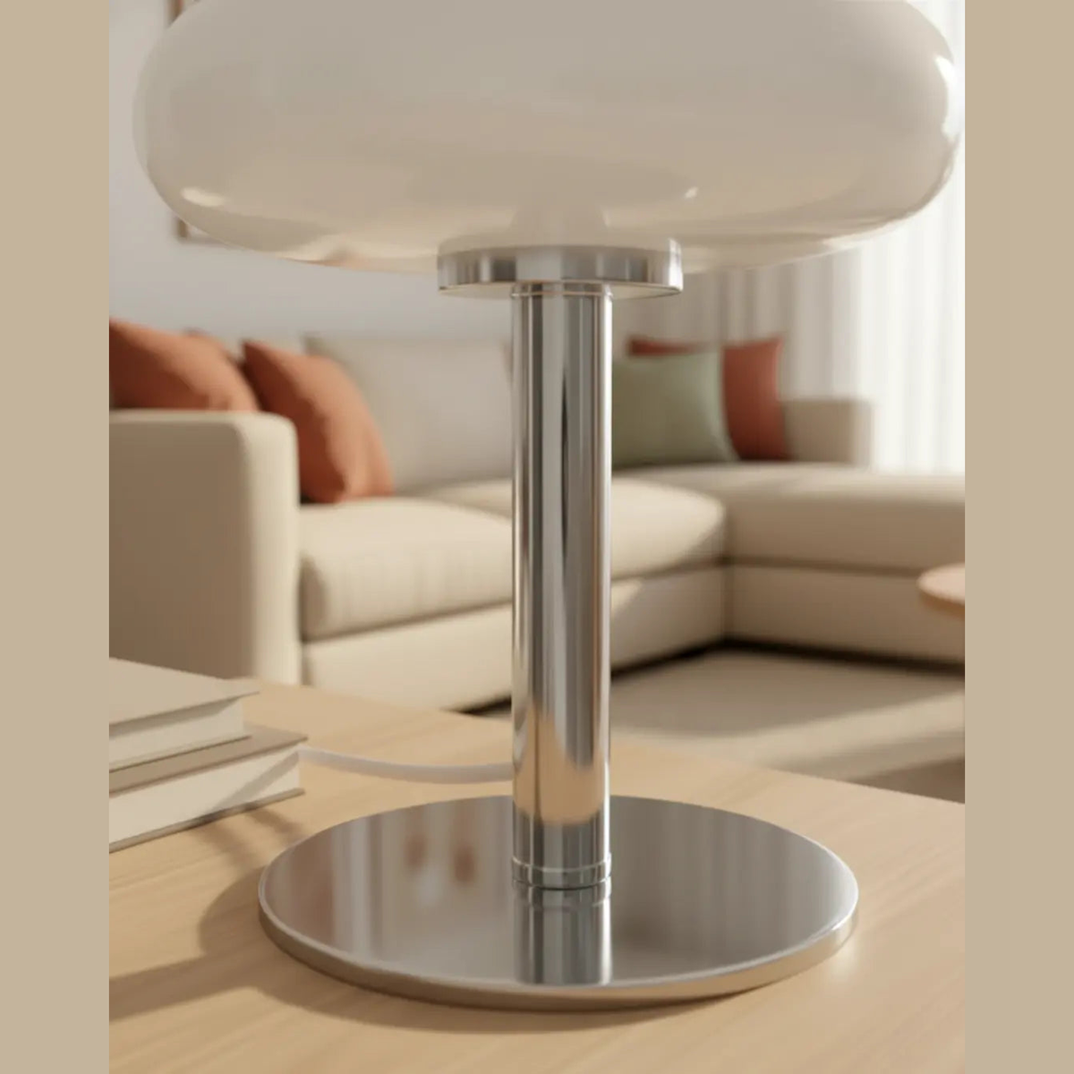 Glazen Tafel Lamp - Trichromatische Dimming