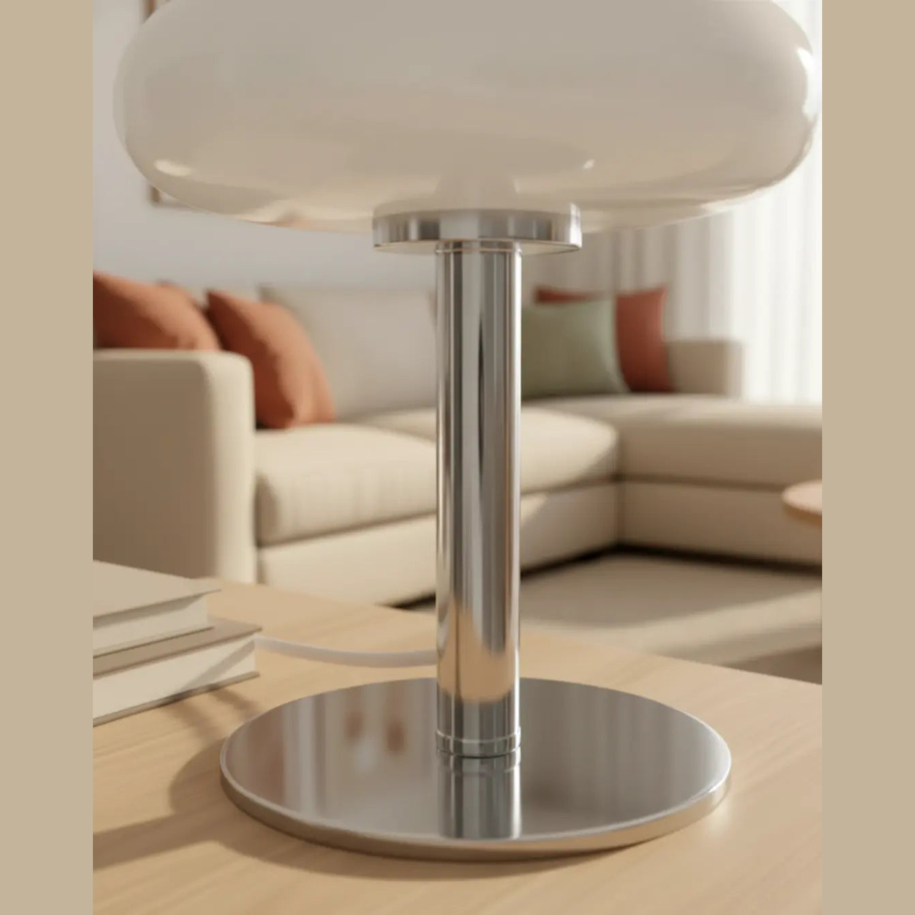 Glazen Tafel Lamp - Trichromatische Dimming