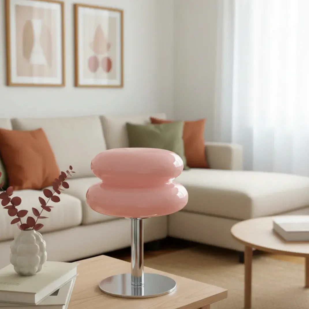 Glazen Tafel Lamp - Trichromatische Dimming