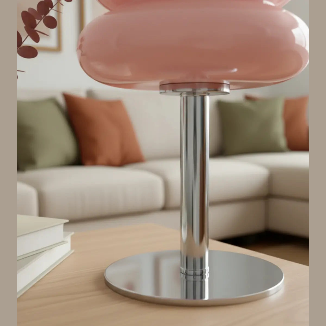 Glazen Tafel Lamp - Trichromatische Dimming