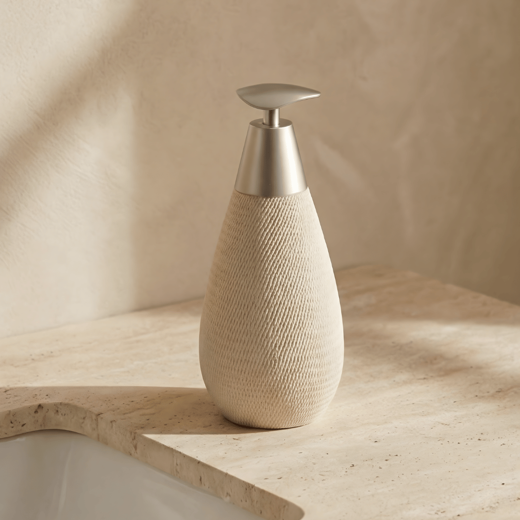 Keramische Zeepdispenser – Japanse Vintage Stijl – 400ml Handzeepfles