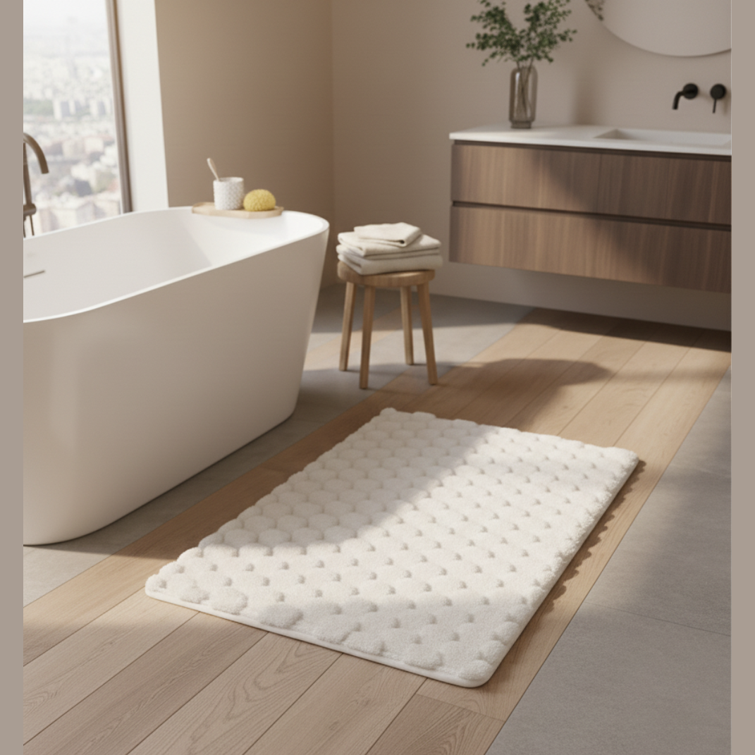 Pluche Absorberende Badmat | Maison Roze