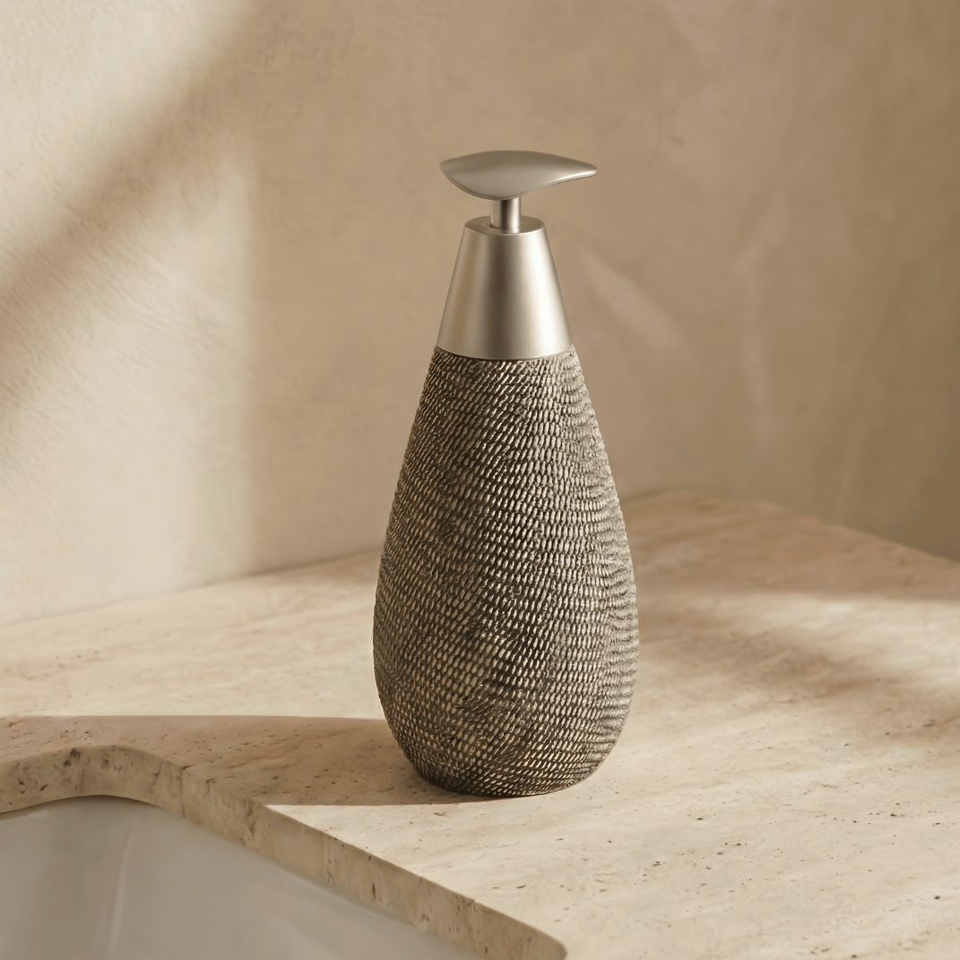 Keramische Zeepdispenser – Japanse Vintage Stijl – 400ml Handzeepfles