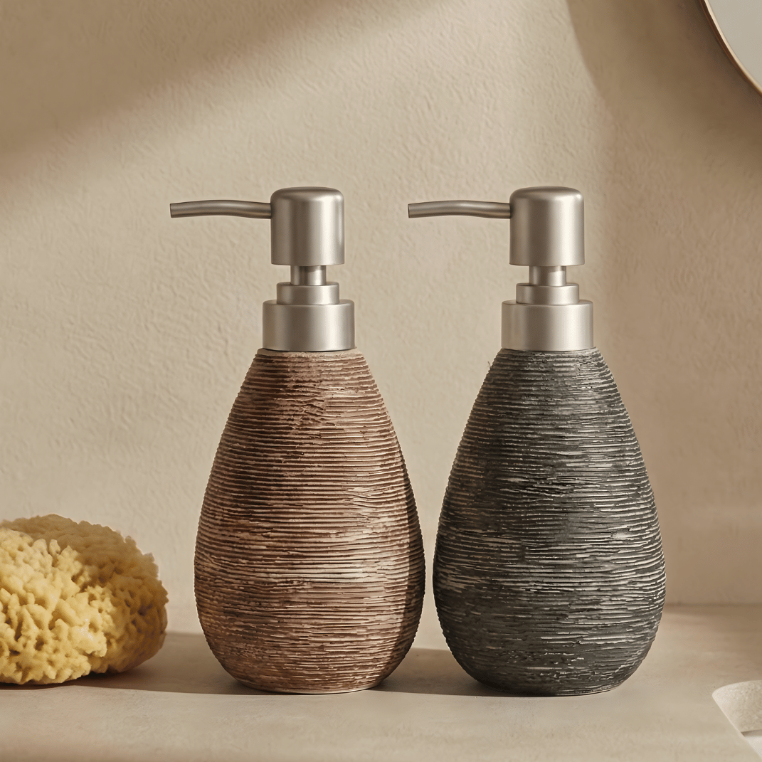 Keramische Zeepdispenser – Japanse Vintage Stijl – 400ml Handzeepfles