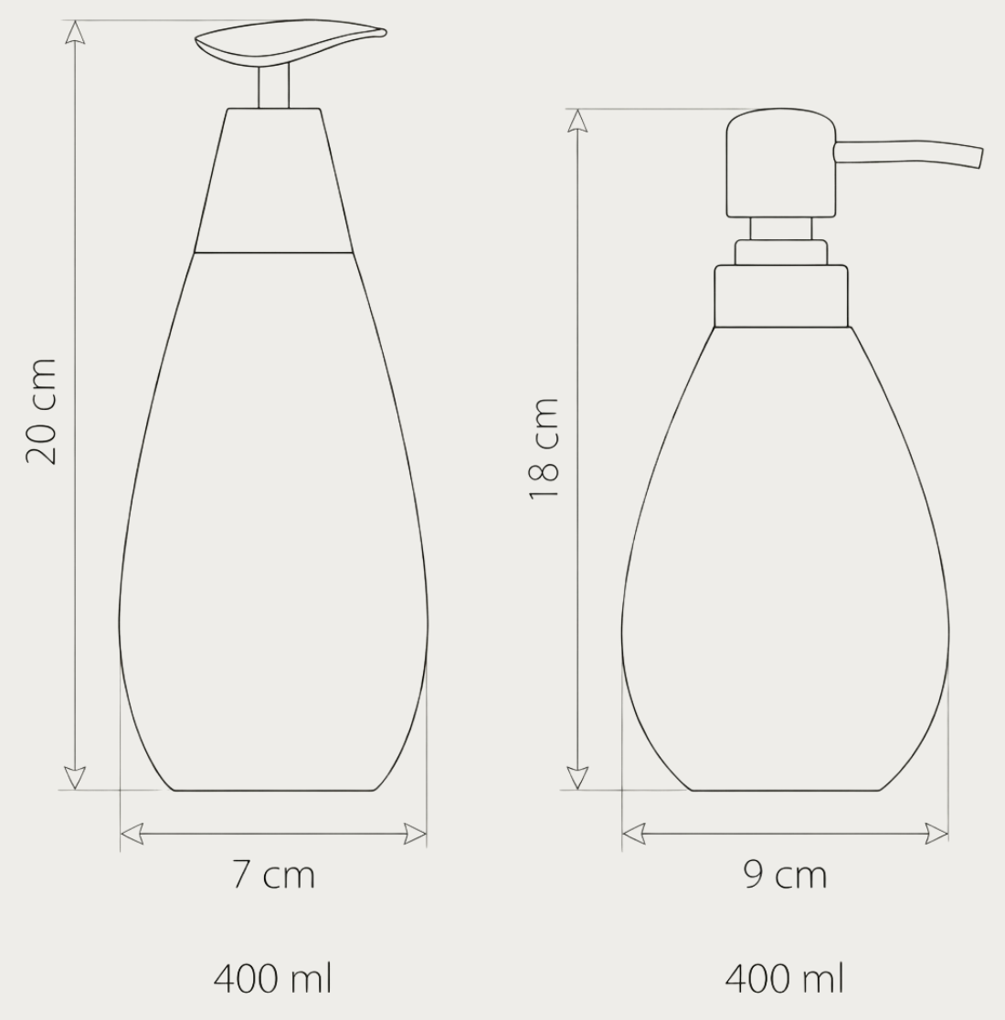 Keramische Zeepdispenser – Japanse Vintage Stijl – 400ml Handzeepfles