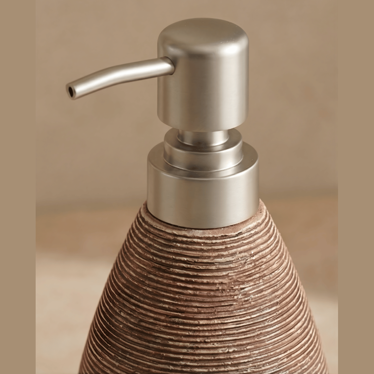 Keramische Zeepdispenser – Japanse Vintage Stijl – 400ml Handzeepfles