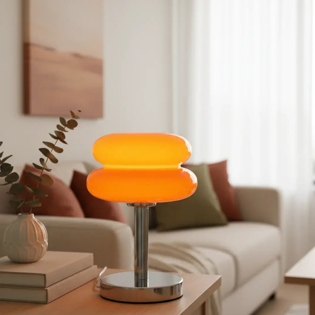 Glazen Tafel Lamp - Trichromatische Dimming