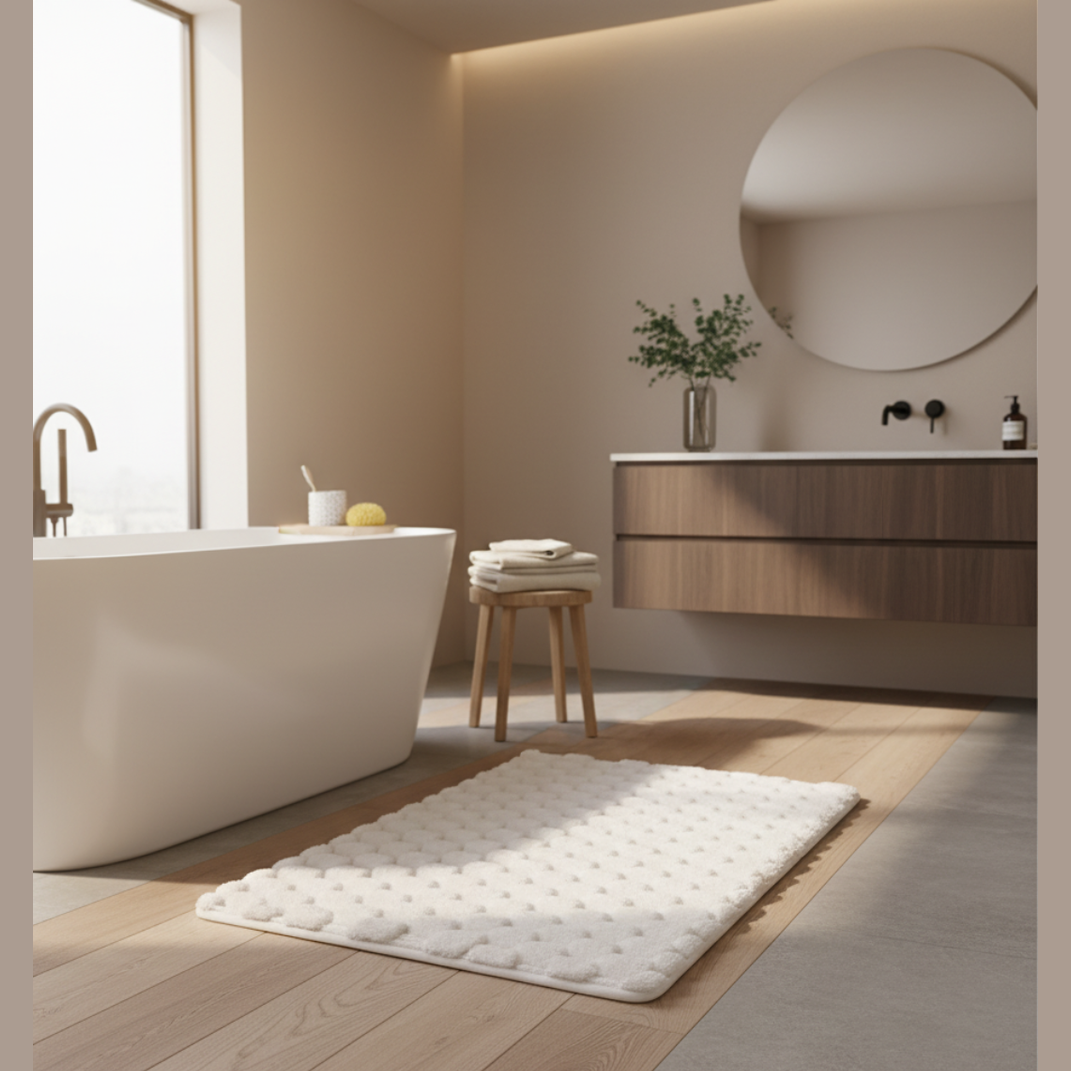 Pluche Absorberende Badmat | Maison Roze