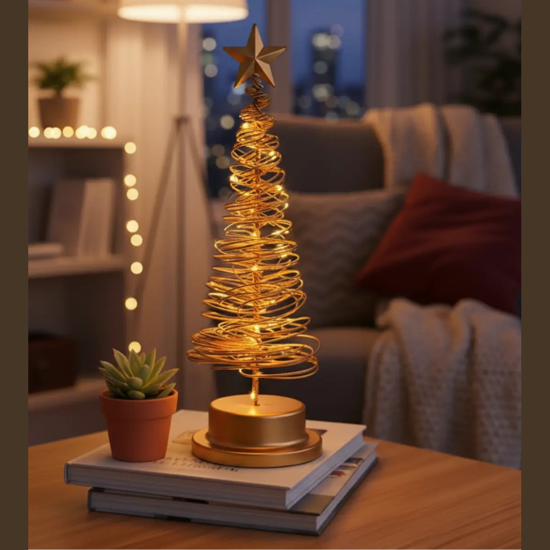 LED Kerstboom Tafellamp – Moderne Sfeerlamp