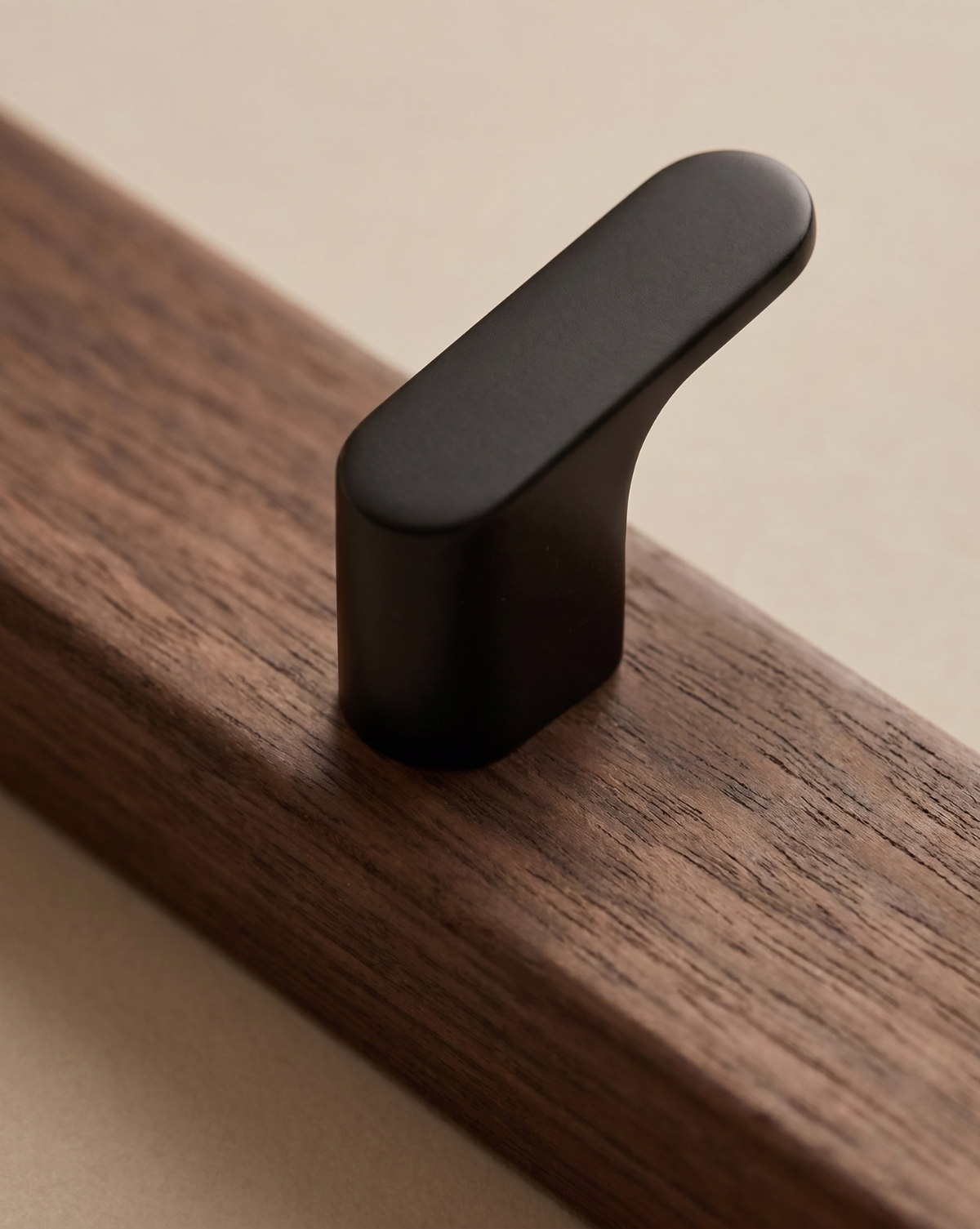 Houten Kapstok Met Metalen Haken – Wangemonteerd | Kapstokhaken | - Maison Roze