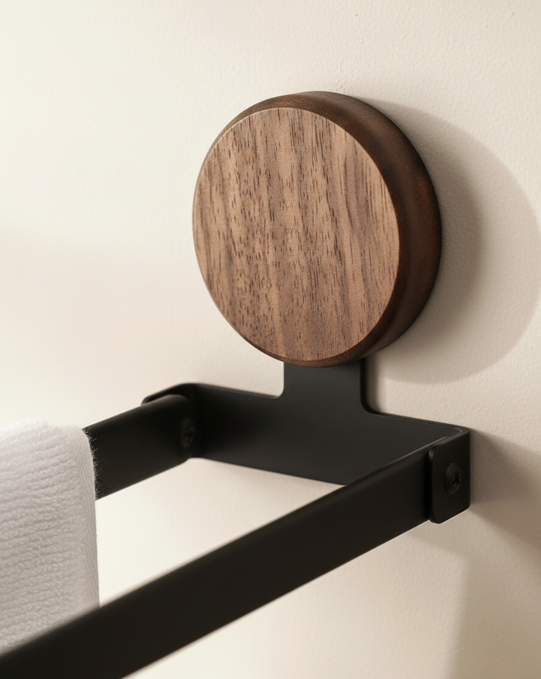 RVS Handdoekrek – Wandbevestiging, Opvouwbaar Ontwerp | - Maison Roze