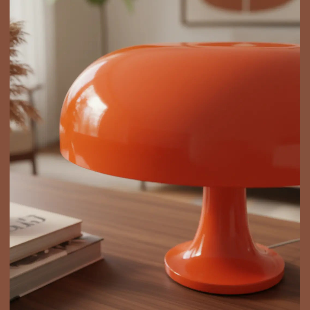 32cm Moderne Paddenstoel-Tafellamp – Retro Ontwerp – Geïntegreerde LED