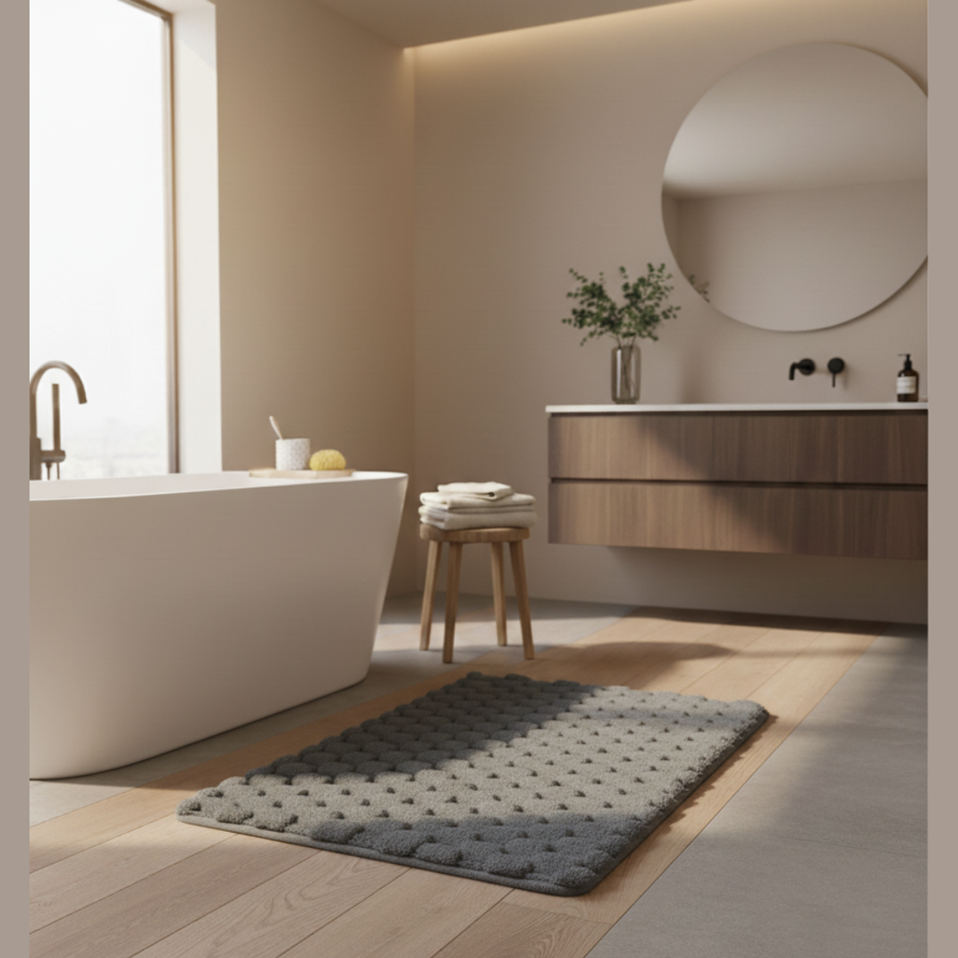 Pluche Absorberende Badmat | Maison Roze