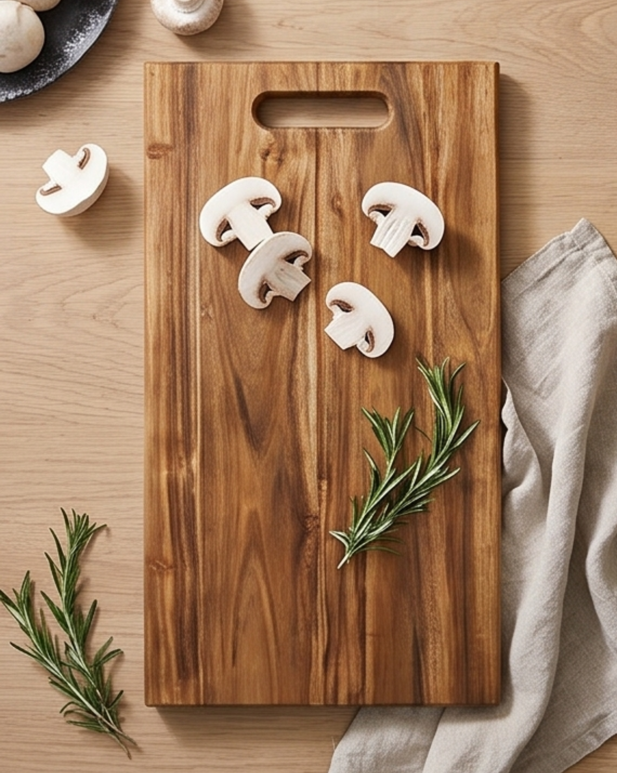 Houten Snijplank van Acaciahout Set van 3 | - Maison Roze