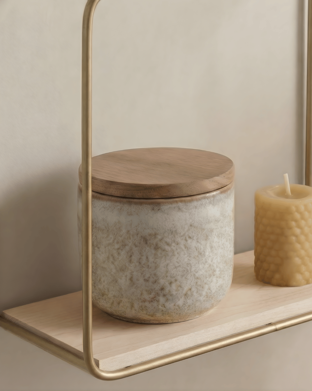 Wandplanken 3-Delig – Wandrek van Metaal & Houtfineer | - Maison Roze