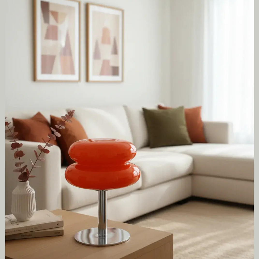 Glazen Tafel Lamp - Trichromatische Dimming