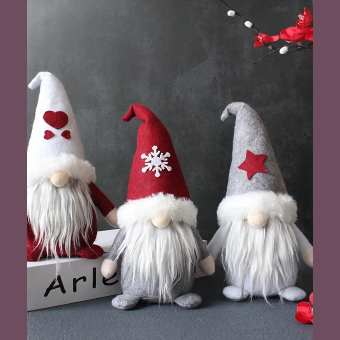 Feestelijk Gnome Ornament – Charmante Kerstdecoratie