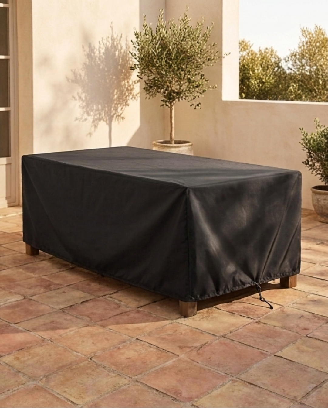 Waterdichte Tuinmeubelhoes – UV-bestendig Oxford Polyester Beschermhoes voor Buiten | - Maison Roze