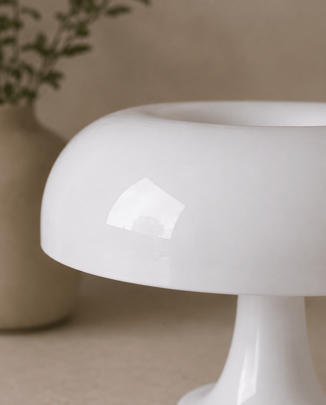 Paddenstoel-Tafellamp - Retro Ontwerp, 32 cm | - Maison Roze