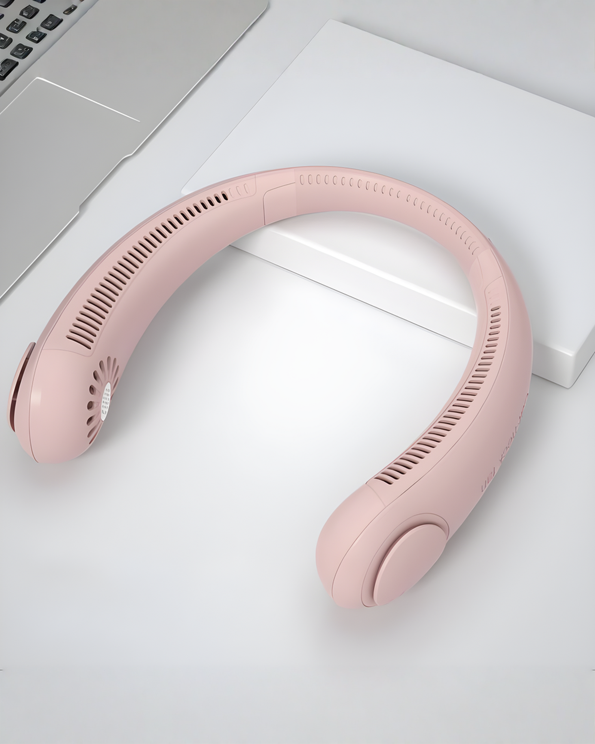 Nekventilator USB-oplaadbaar, Wit/Groen/Roze/Blauw | Roze - Maison Roze