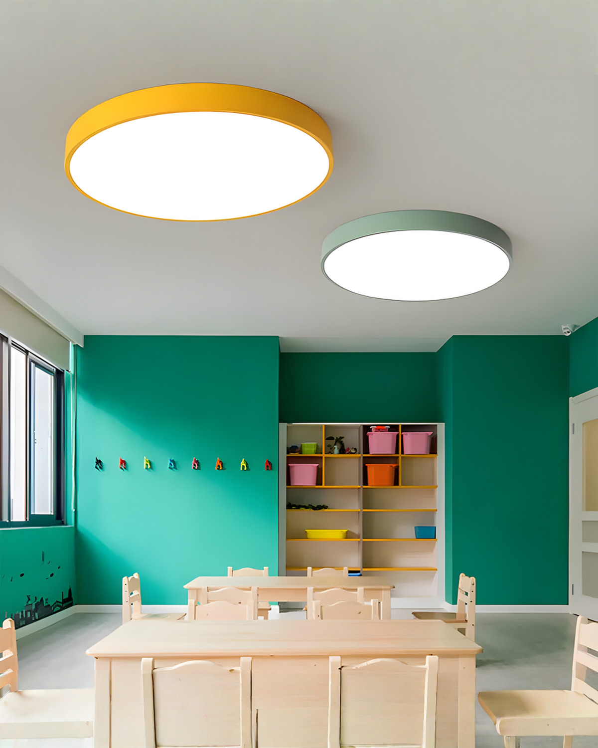 Ronde LED Plafondlamp Minimalistisch – Metaal & Acryl | - Maison Roze