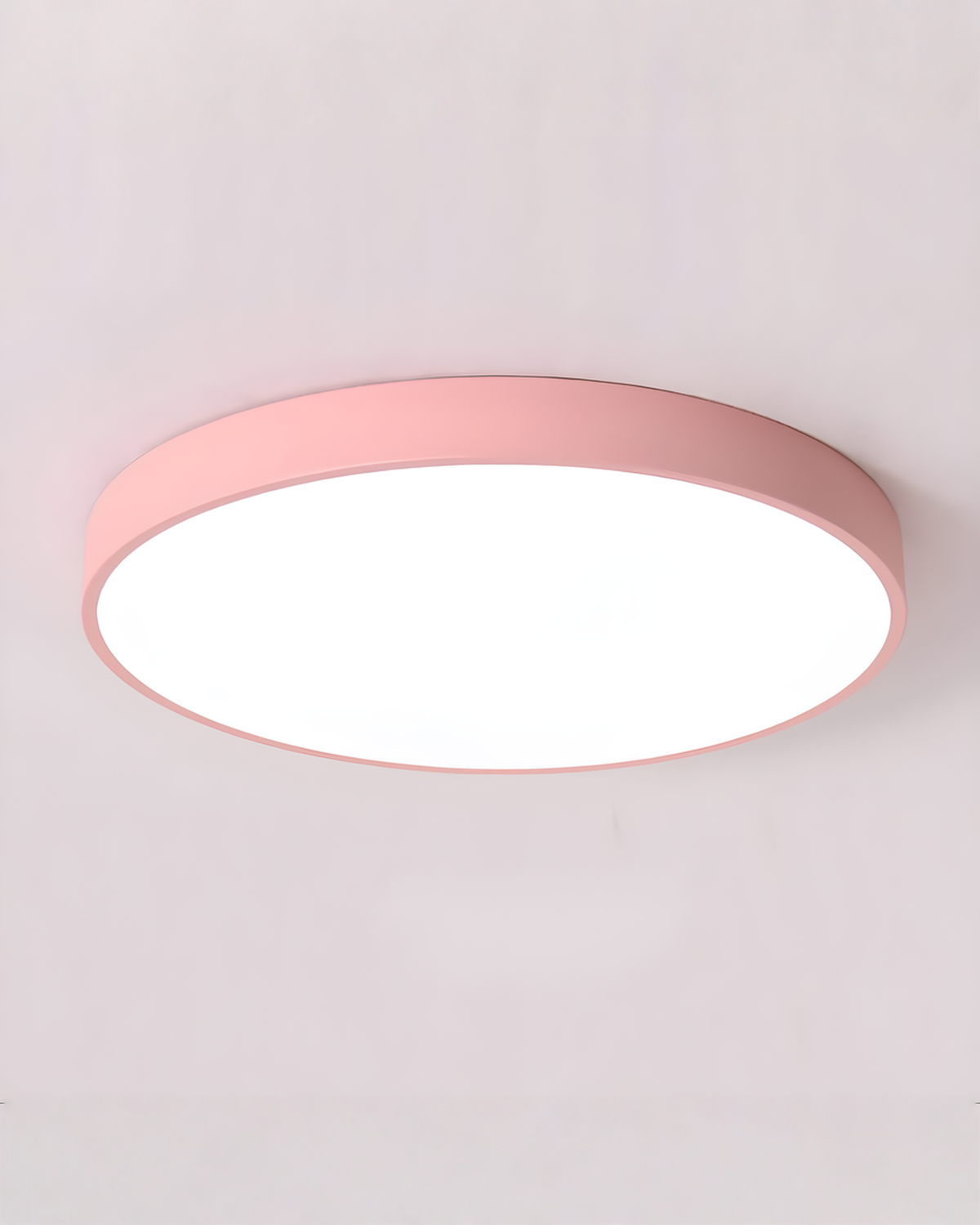 Ronde LED Plafondlamp Minimalistisch – Metaal & Acryl | - Maison Roze
