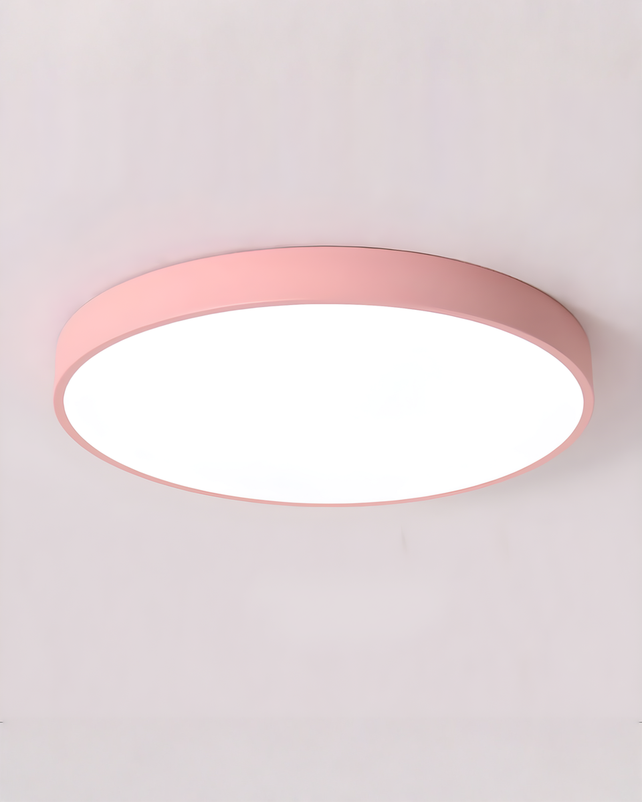 Ronde LED Plafondlamp Minimalistisch – Metaal & Acryl | - Maison Roze